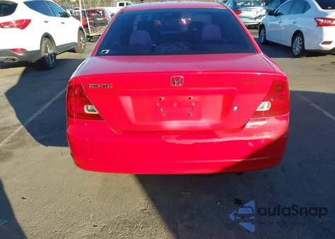 2003 Honda Civic Ex z USA, uszkodzony, nr VIN 1HGEM22913L043493